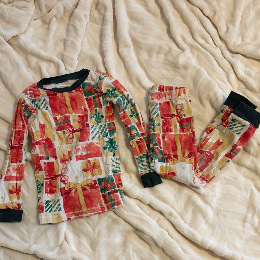 Burt’s Bees Baby Holiday Fam Jams Toddler Pajama Set